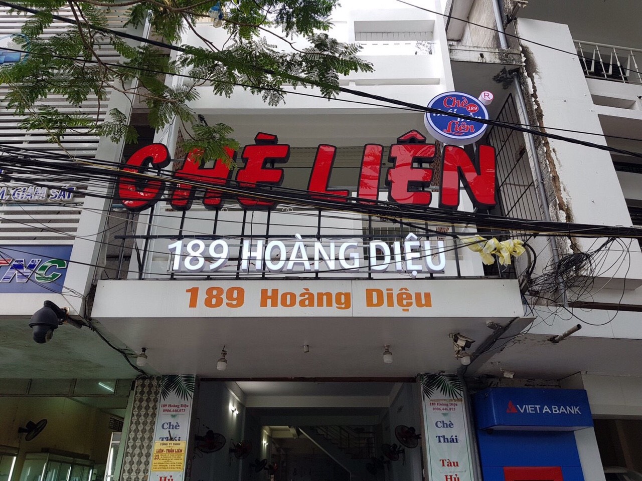 bảng hiệu chè liên đà nẵng